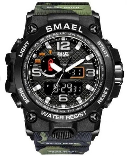 ساعت مچی عقربه‌ای مردانه اس میل مدل waterproof 50