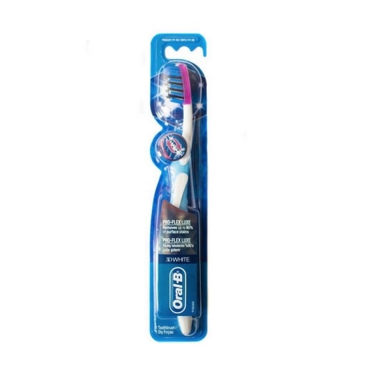 خرید مسواک اورال-بی سری Pro-Flex مدلD3 Whie Luxe با برس متوسط