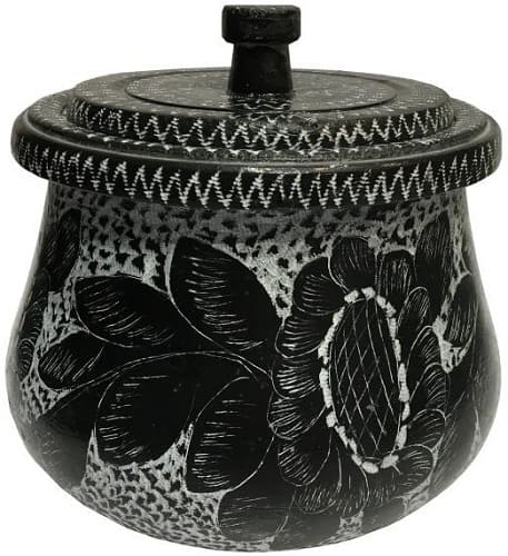 ظرف دیزی سنگی مدل گل کد DZGOL1010