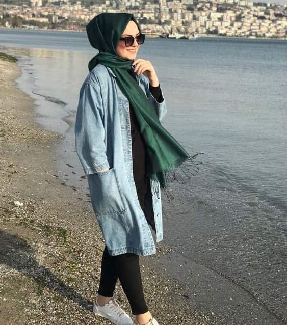 نکات ست کردن مانتو جین