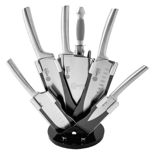 ست چاقو آشپزخانه 9 پارچه ام جی اس مدل KS-8014s