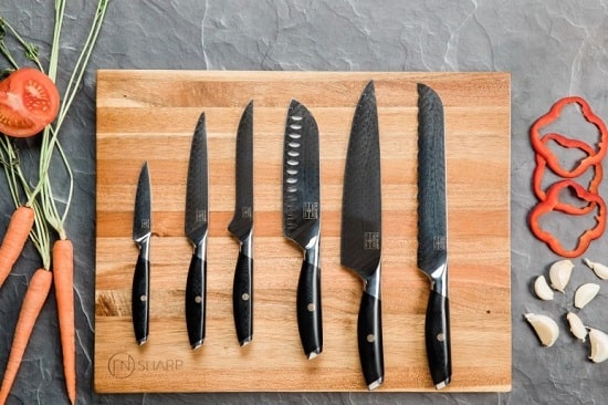 انواع چاقو آشپزخانه