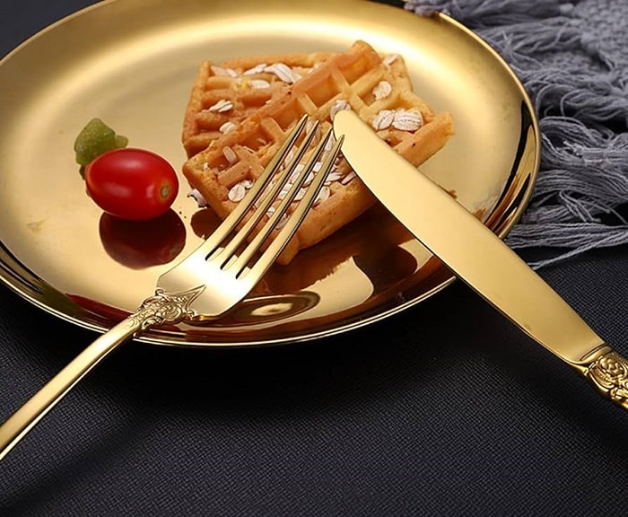 تمیز کردن قاشق چنگال
