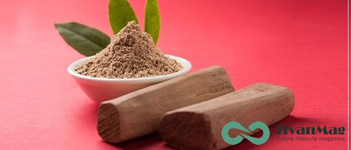 ماسک چوب صندل و روغن نارگیل