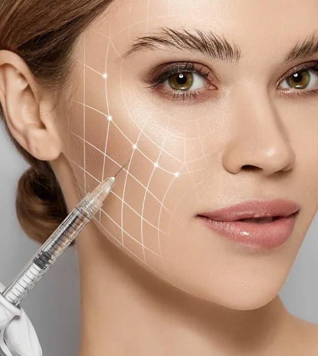 تزریق چربی روی گونه برای چاقی صورت