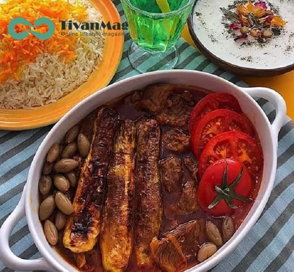 خورش کدو سبز بدون لپه
