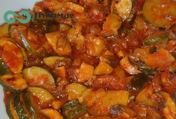انواع غذا با کدو سبز