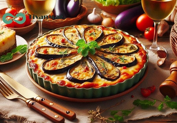 طرز تهیه گراتن گوشت و بادمجان