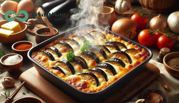 نکات گراتن گوشت و بادمجان