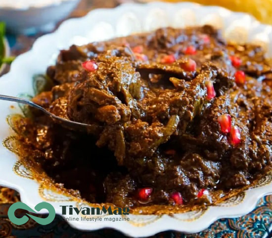 مرغ ترش گیلانی مازندرانی برای شب یلدا