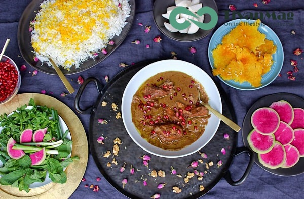 دستور پخت کوفته انار و گردو شمالی برای شب چله