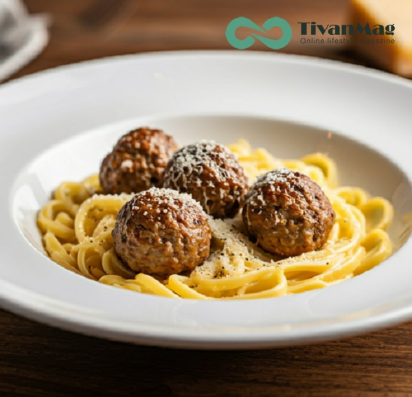 طرز تهیه پاستا با کوفته گوشت برای افزایش وزن