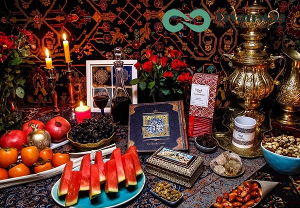 شب یلدا و پخت کوفته انار و گردو شمالی
