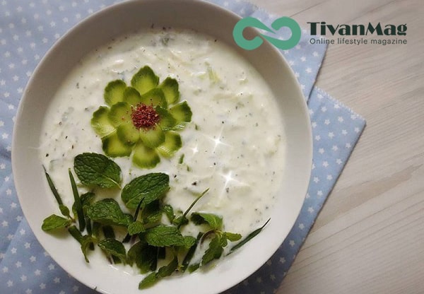 بورانی کدو و ماست برای کتوژنیک ها