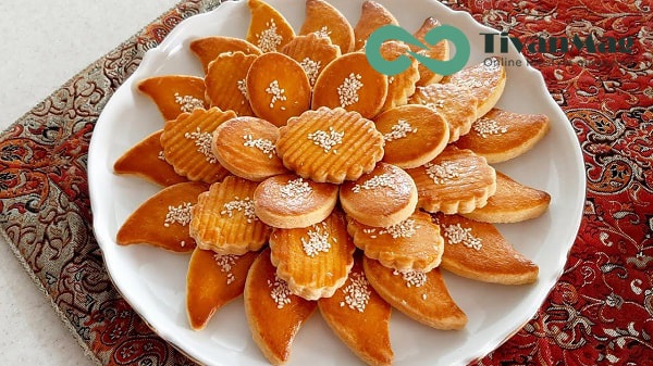 طرز تهیه نان چای قزوینی خانگی عید