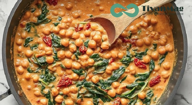 طرز تهیه سوپ نخود واسفناج