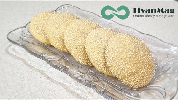 طرز تهیهشیرینی کنجدی خانگی عید