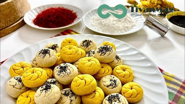 طرز تهیه شیرینی برنجی خانگی